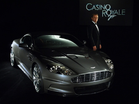 Daniel Craig as James Bond in Casio Royale. Image credit - Aston Martin